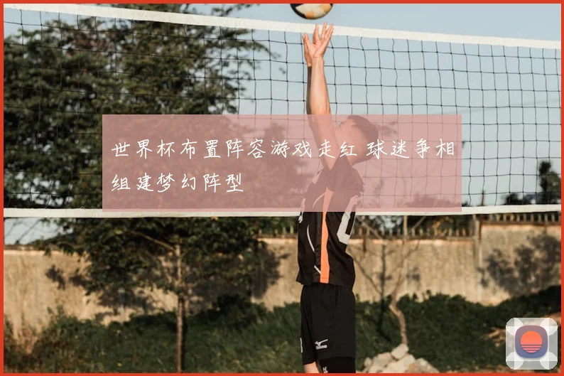 世界杯布置阵容游戏走红 球迷争相组建梦幻阵型